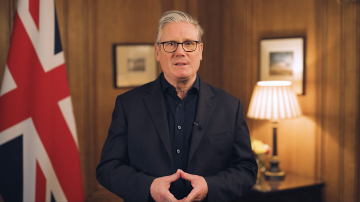 Keir Starmer says he is frustrated at pace of change in New Year message