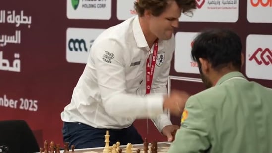 Levon Aronian criticises arbiter after Magnus Carlsen’s table slam vs Arjun Erigaisi: ‘Normalising tantrums’
