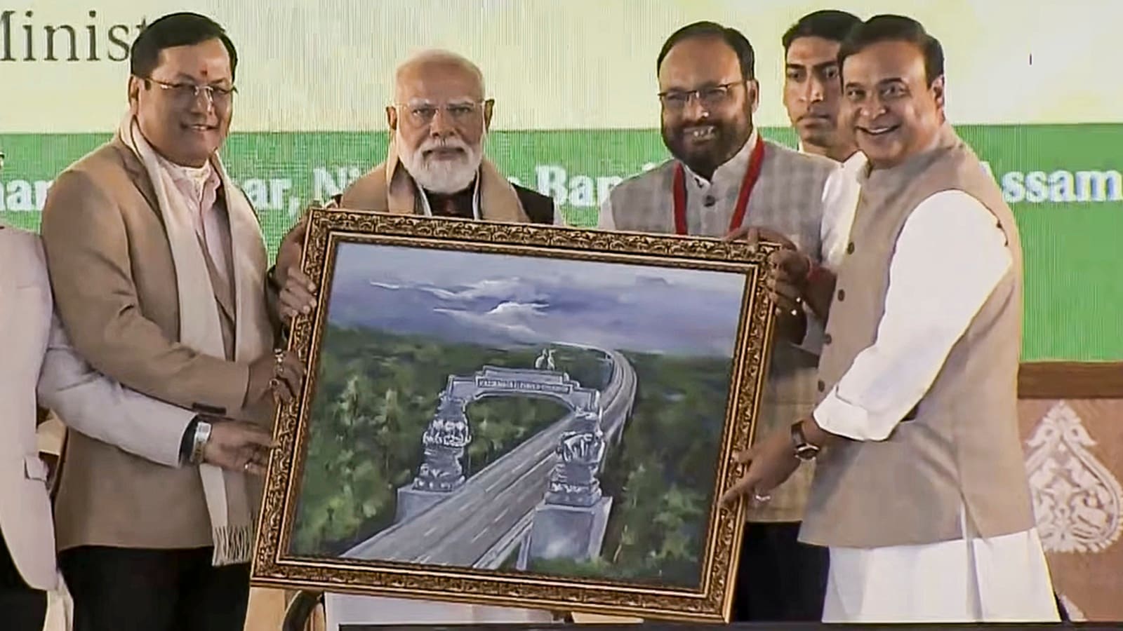 PM Modi lays foundation stone for Kaziranga corridor, flags off 2 Amrit Bharat trains | India News