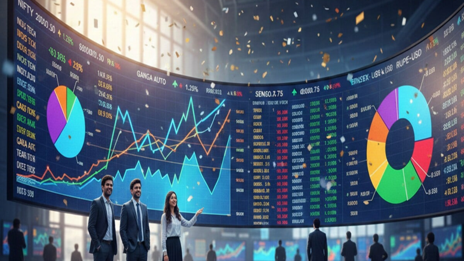 Sensex rises 320 points, Nifty 50 ends at 25,175— 10 key highlights from the Indian stock market today