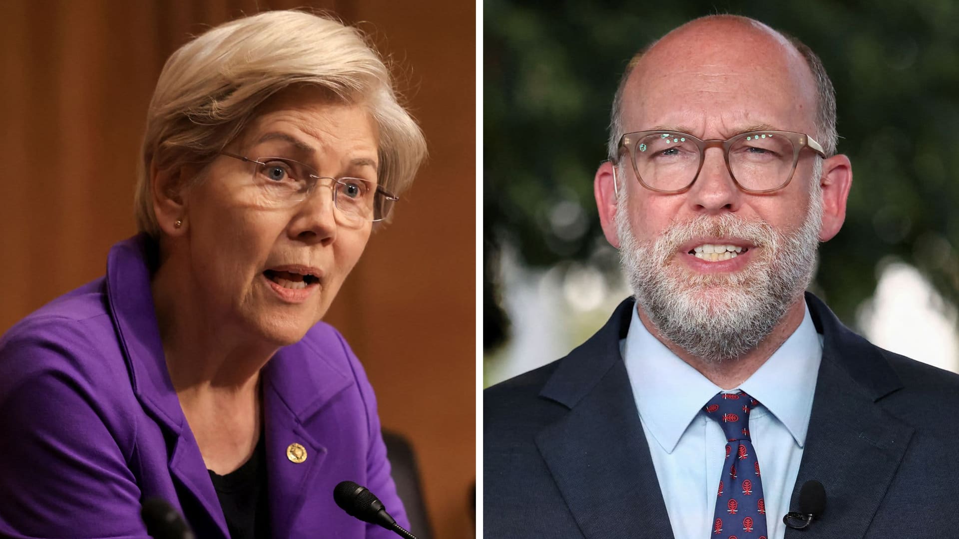 Warren blasts CFPB director Vought for undermining Trump credit card affordability