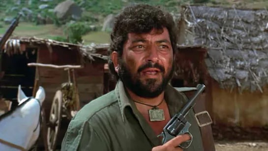 A still from Sholay