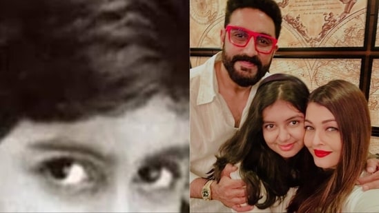 Aishwarya Rai wishes ‘baby-papa’ Abhishek Bachchan on his 50th birthday with childhood pic, sends him ‘love, peace’