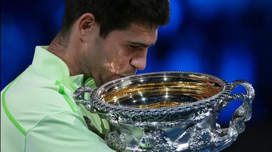 Carlos Alcaraz, the youngest to wear all 4 slam crowns