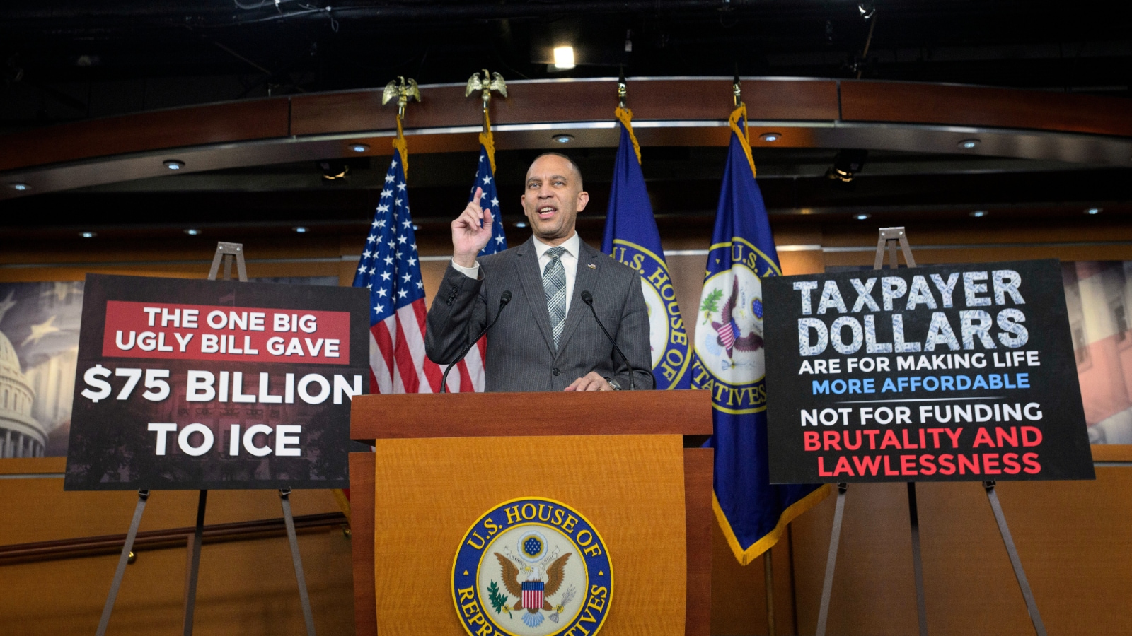 House passes $1.2 trillion deal to reopen government, but a new ICE battle looms