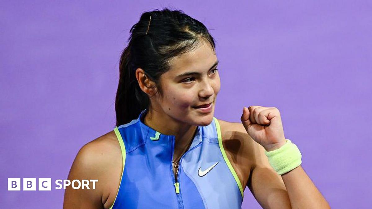 Transylvania Open: Emma Raducanu holds her nerve to reach first final since 2021 US Open triumph