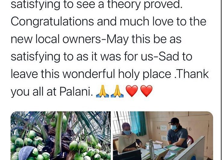 Madhavan's post on X.