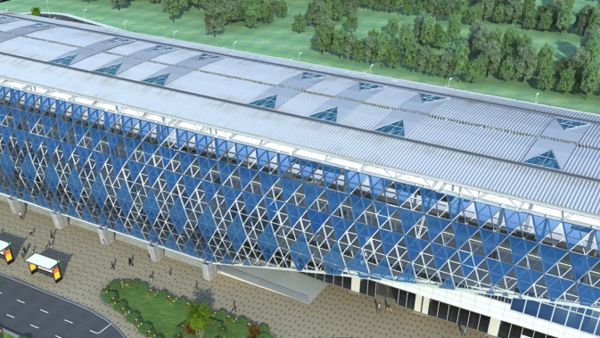 Graphical design of Anand bullet train station (Image: NHSRCL)